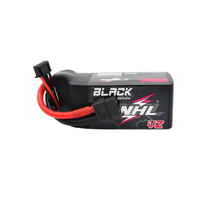 CNHL Black Series V2.0 1500mAh 14.8V 4S 130C LiPo Battery (XT60 Plug) - Image 3