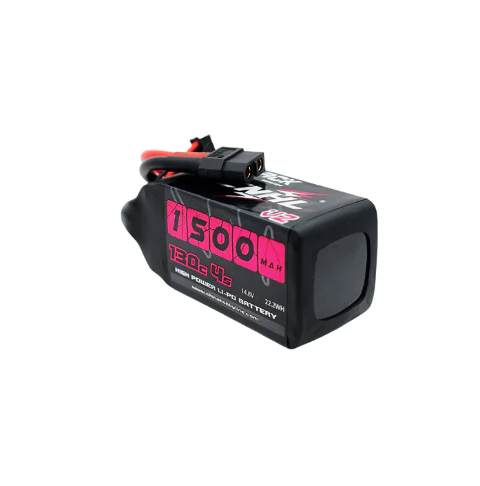 CNHL Black Series V2.0 1500mAh 14.8V 4S 130C LiPo Battery (XT60 Plug) - Image 4