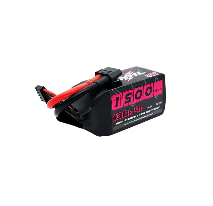 CNHL Black Series V2.0 1500mAh 14.8V 4S 130C LiPo Battery (XT60 Plug) - Image 5