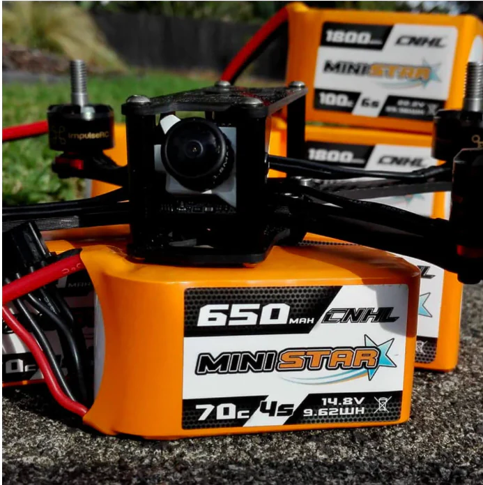 CNHL MiniStar Series 650mAh 14.8V 4S 70C LiPo Battery (XT30U Plug) - Image 5