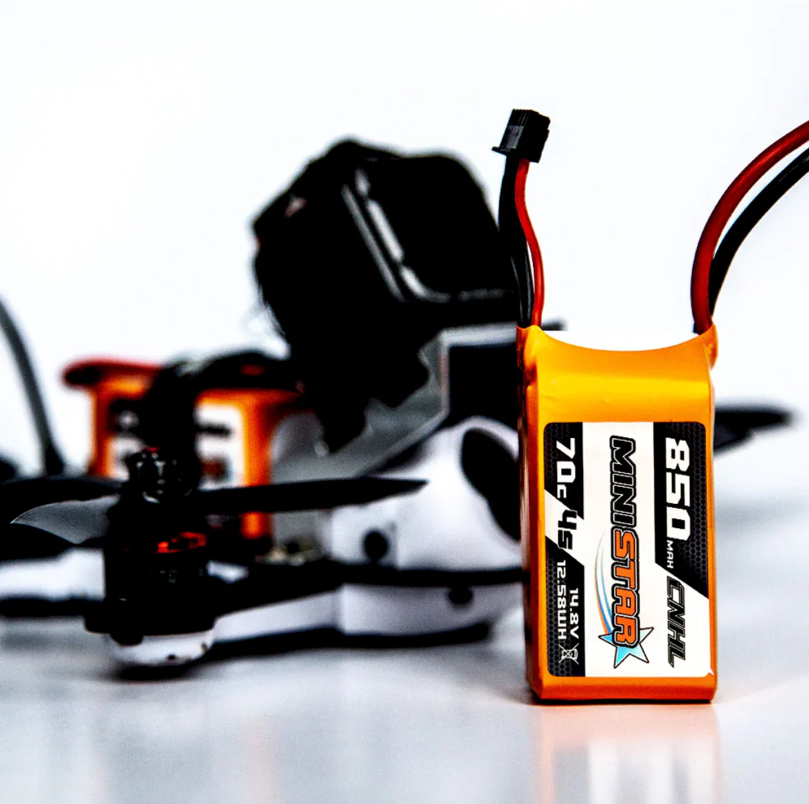 CNHL MiniStar Series 850mAh 14.8V 4S 70C LiPo Battery (XT30 Plug) - Image 3
