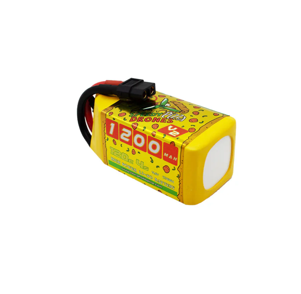 CNHL Speedy Pizza V2.0 1200mAh 22.2V 4S 120C LiPo Battery (XT60 Plug) - Image 3