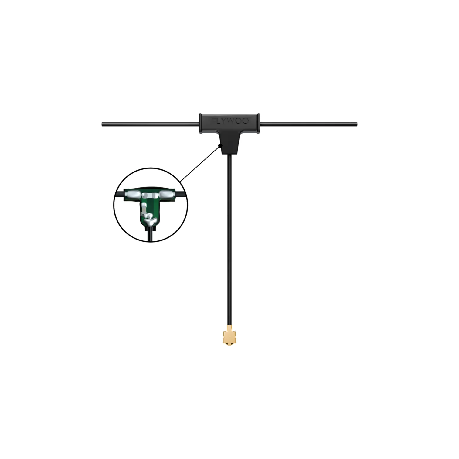 Flywoo ELRS 2.4GHz MiniMortal PCB T Antenna (U.FL) – Choose Size - Image 3