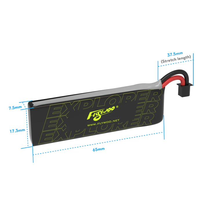 Flywoo Explorer 1S 750mAh HV V2 Battery – A30 Plug (4pcs) - Image 2