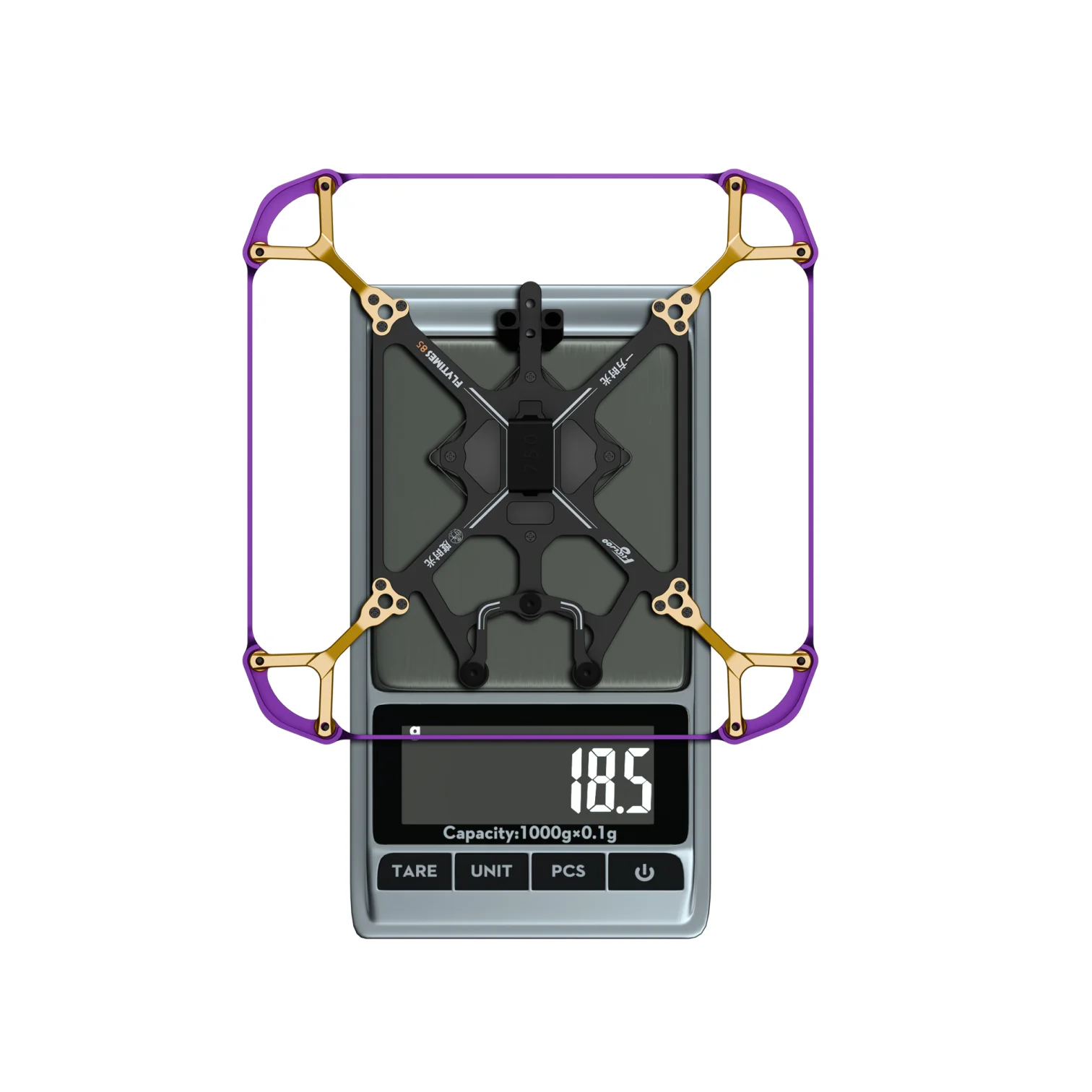 Flywoo FlyTimes 85 Frame Kit – o4/O3 Lite (18mm) - Image 4