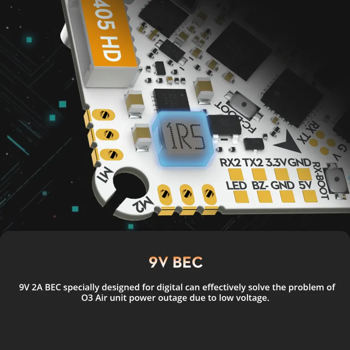 Flywoo GOKU F405 HD 1-2S 12A AIO ELRS V2 (42688) - Image 5