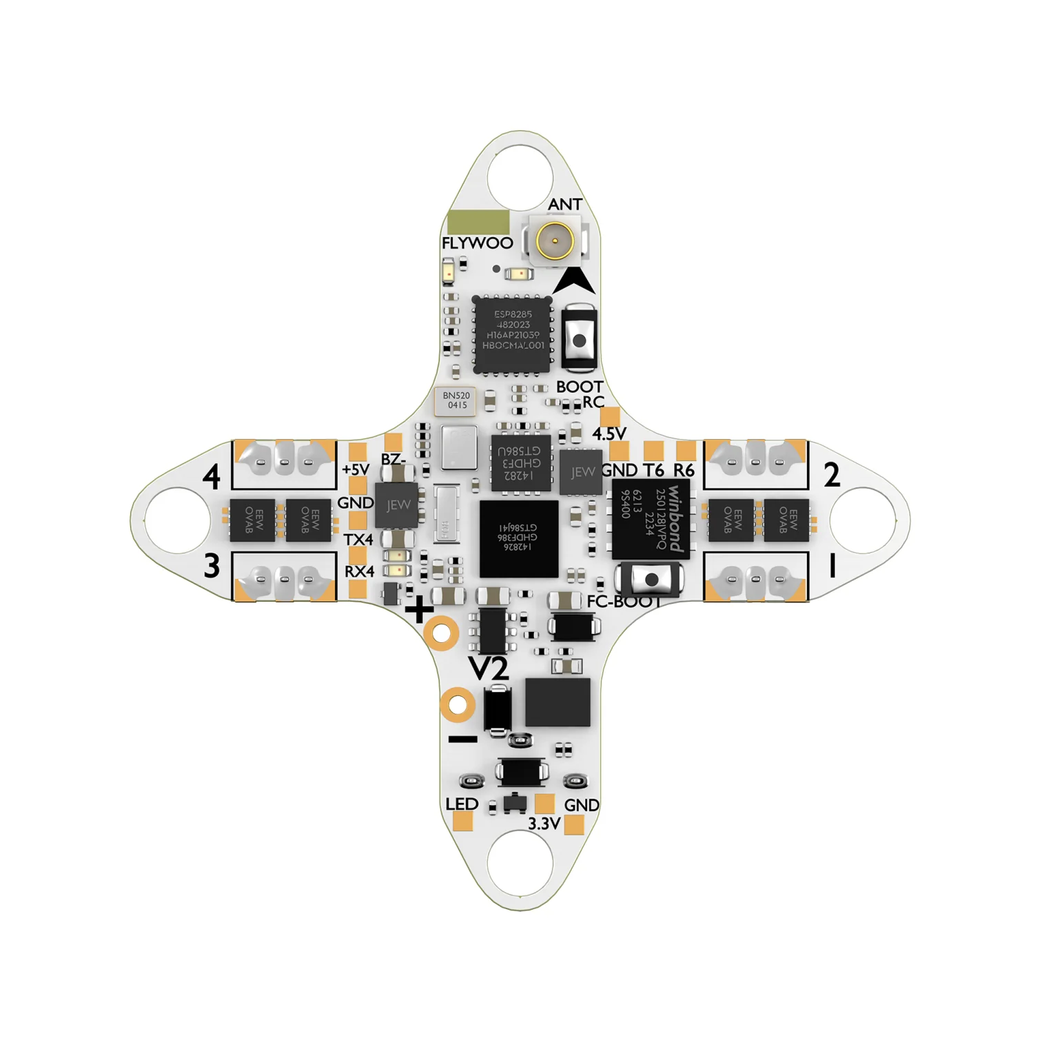 Flywoo GOKU F405 HD 1S 5A ELRS AIO V2.0 – Compatible with DJI O4 / Walksnail / HDZero - Image 3