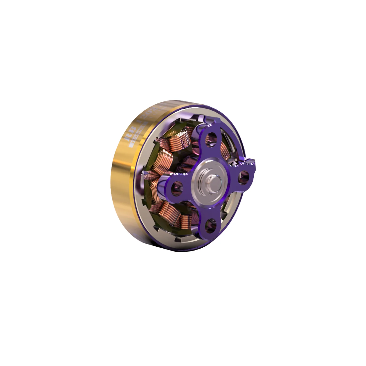 Flywoo ROBO 1202.5 11500KV FPV Motor – Gold/Purple (New Version) - Image 6