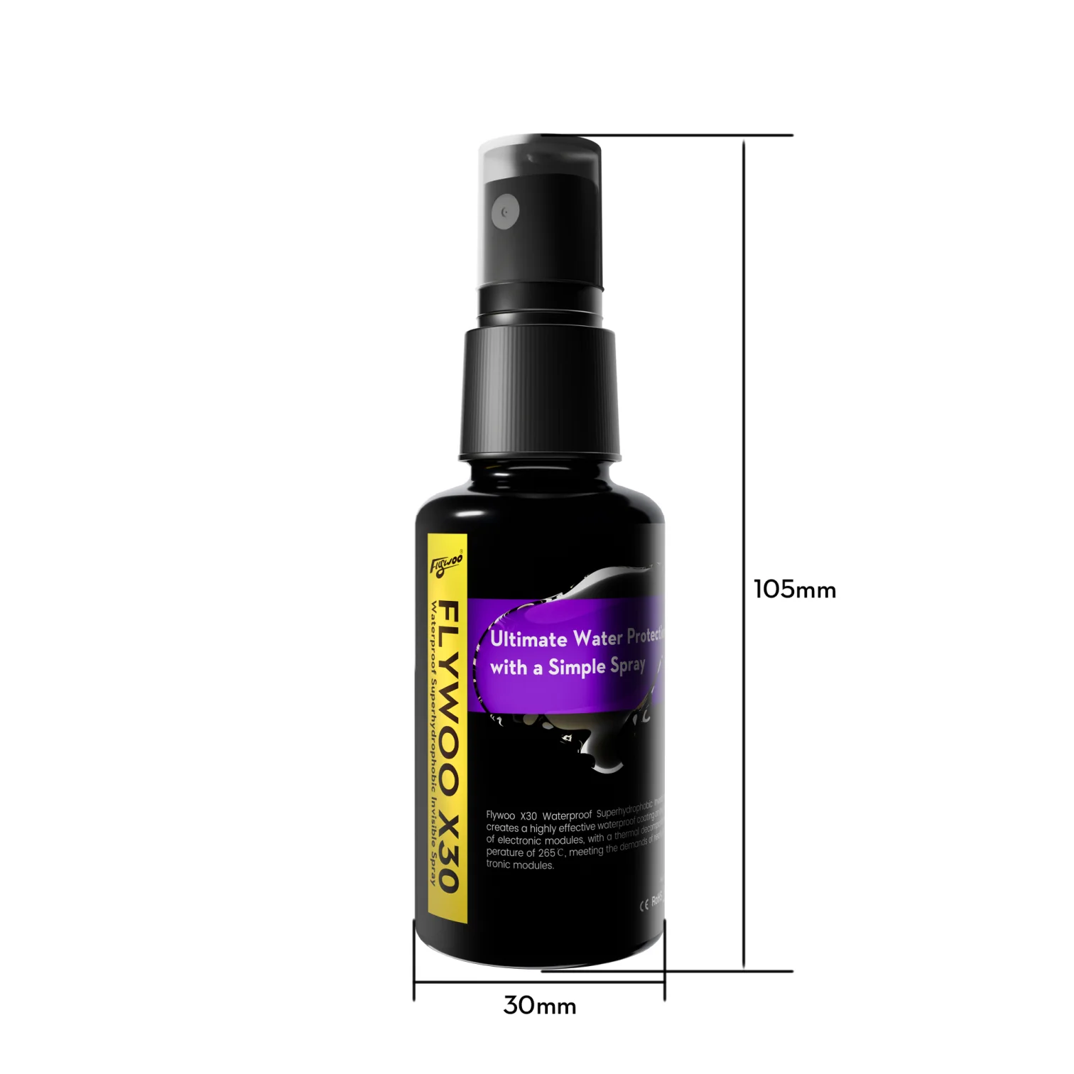 Flywoo X30 Waterproof Superhydrophobic Invisible Spray - Image 3