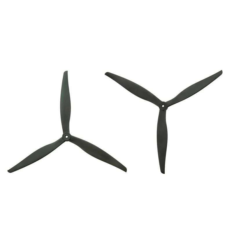 Gemfan 1410 Cinelifter Glass Fiber Nylon 3-Blade Propeller – Black (14 Inches, 1 Pair) - Image 2