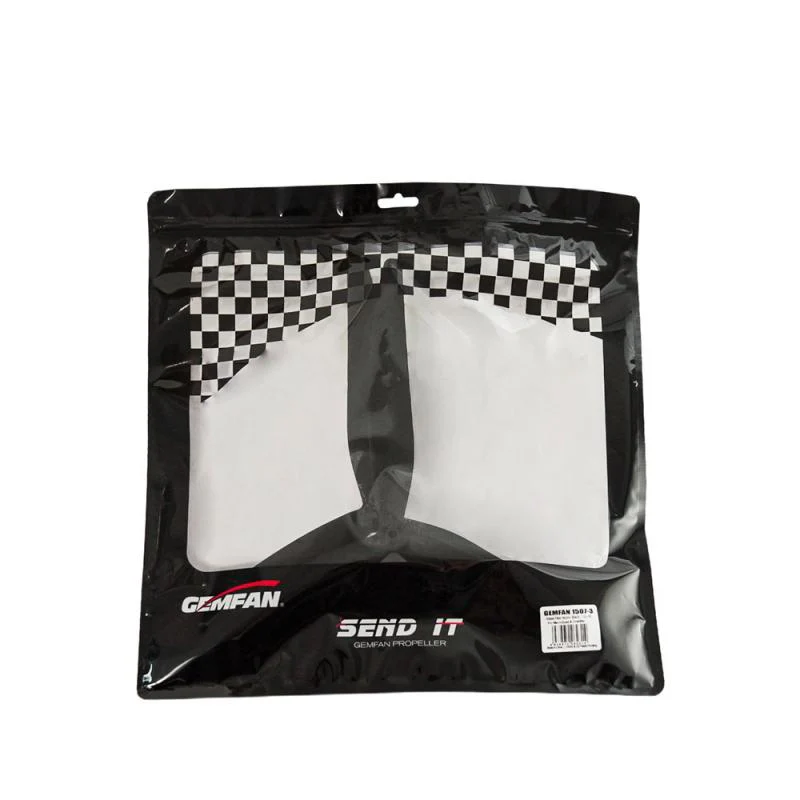 Gemfan 1507 Glass Fiber Nylon 3-Blade Propeller – Black (1 Pair) - Image 4