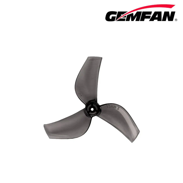 Gemfan 35mmS 3-Blade Props – 1mm Shaft (Choose Color, 4 Pairs) - Image 4