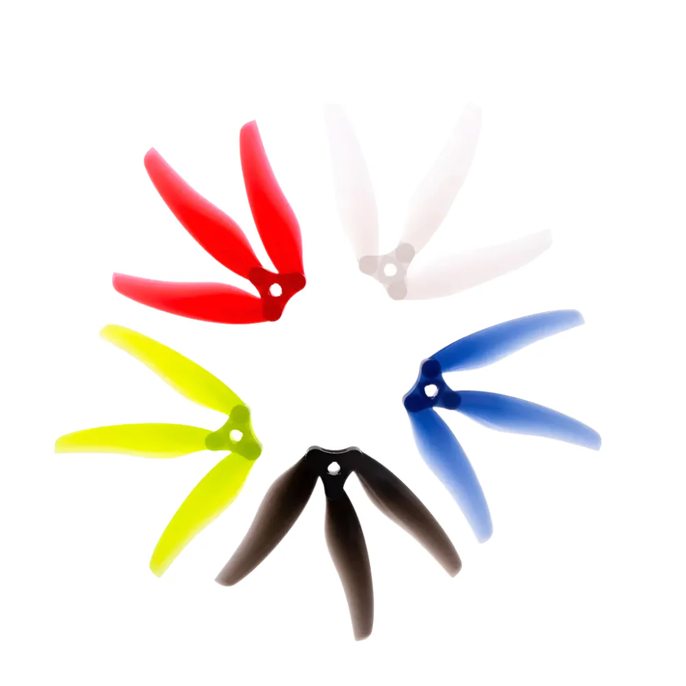 Gemfan F6030 Floppy Proppy 3-Blade Propellers – Choose Color (Set of 4)