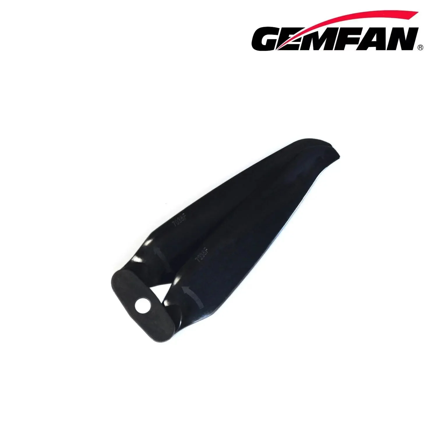 Gemfan F7036 Folding 2-Blade Glass Fiber Nylon Propeller – Black (Unassembled, 2 Pairs) - Image 3