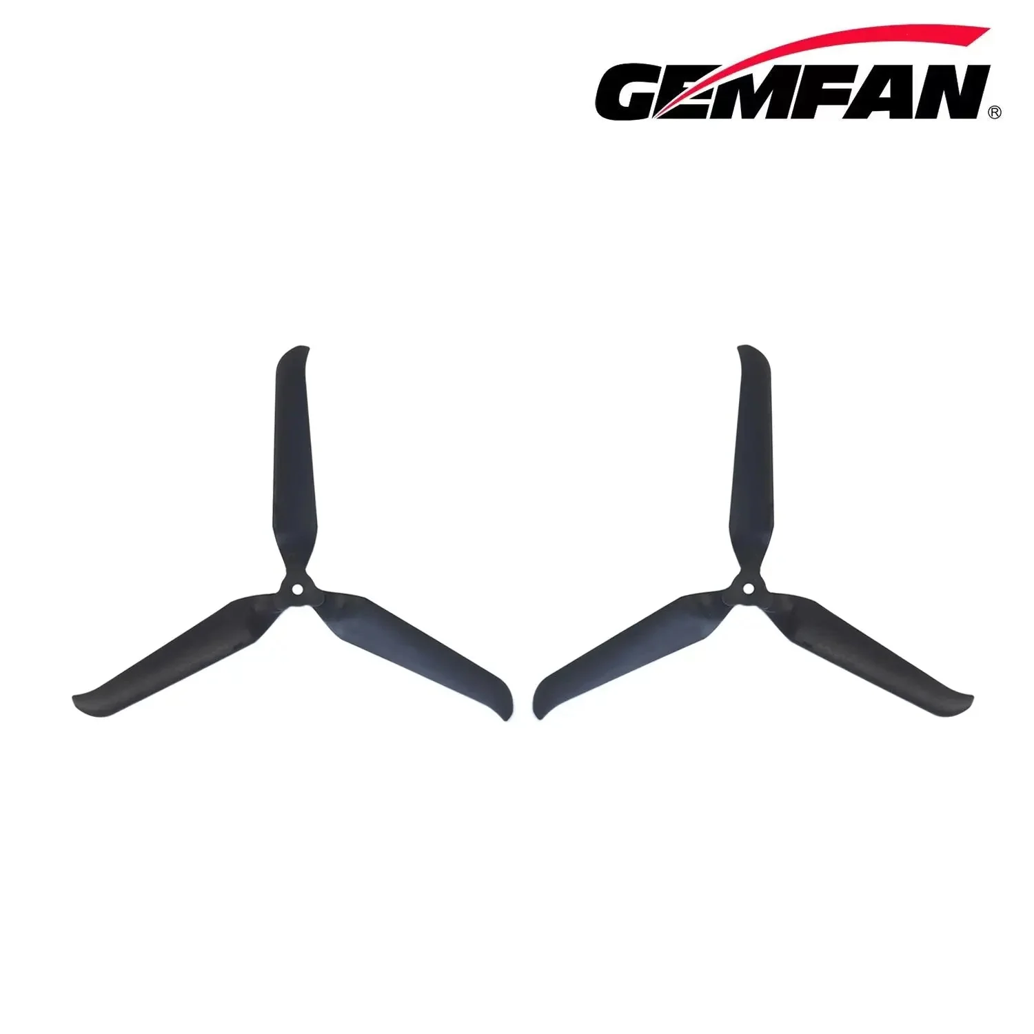 Gemfan F9046 Folding 3-Blade Glass Fiber Nylon Propeller – Black (Unassembled, 1 Pair) - Image 2